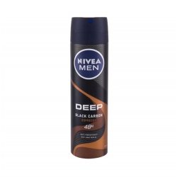 Nivea Men Spray Deep Black Carbon Espresso Anti-Perspirant 150 ml